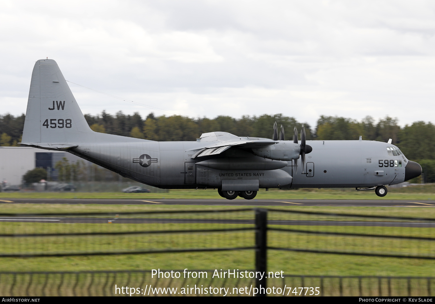 Aircraft Photo of 164598 / 4598 | Lockheed KC-130T-30 Hercules (L-382) | USA - Navy | AirHistory.net #747735