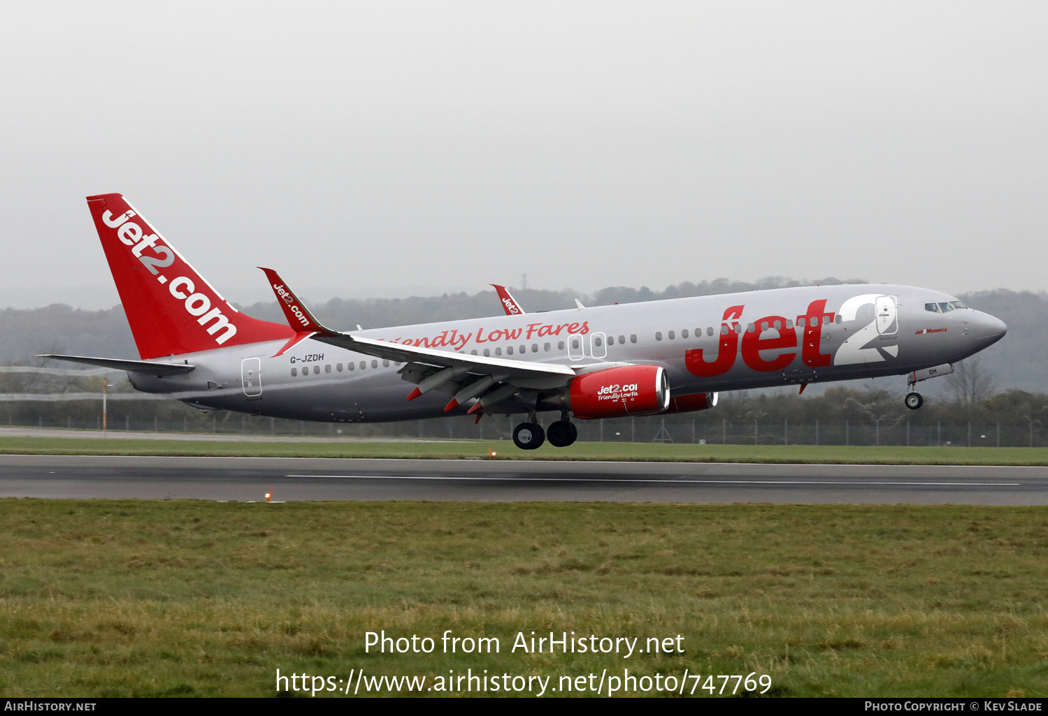 Aircraft Photo of G-JZDH | Boeing 737-8AL | Jet2 | AirHistory.net #747769