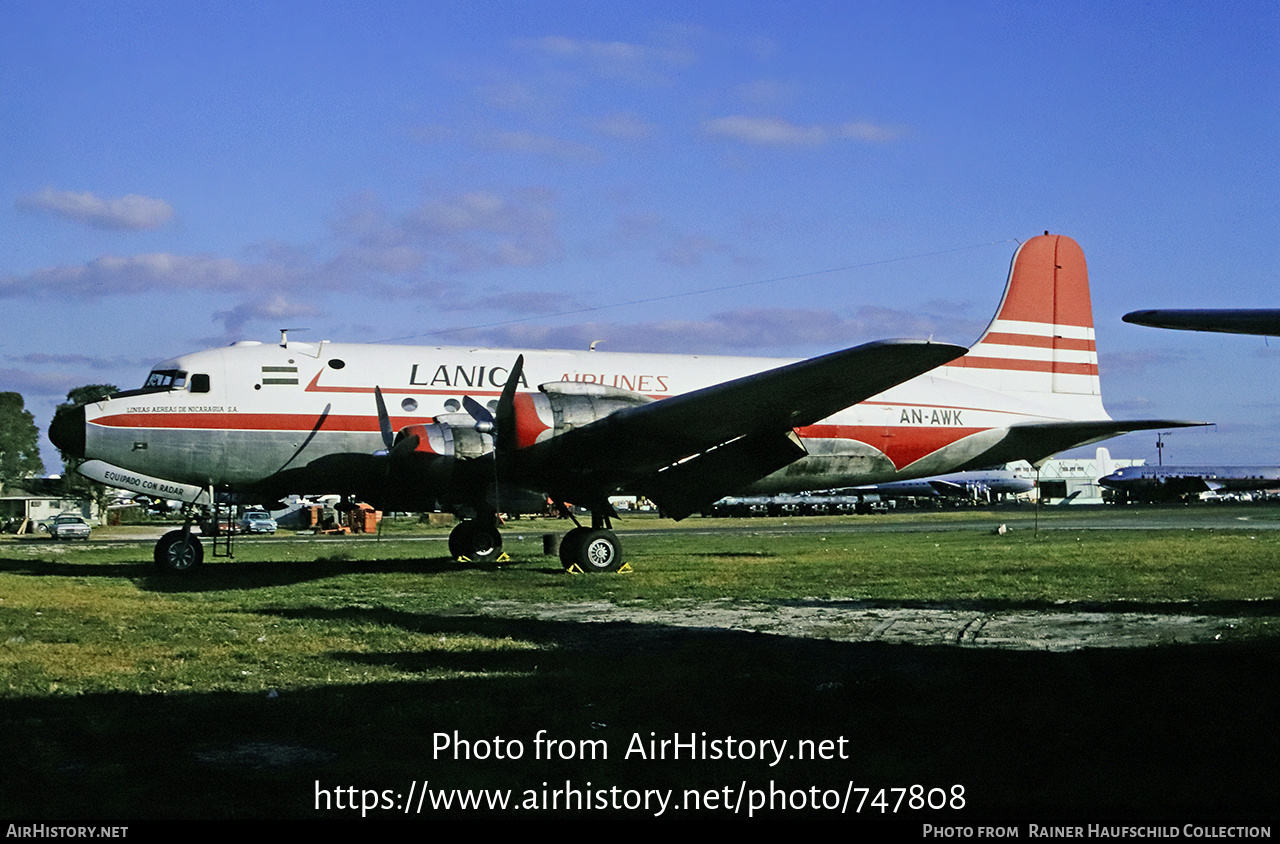 Aircraft Photo of AN-AWK | Douglas C-54D Skymaster | Lanica - Líneas Aéreas de Nicaragua | AirHistory.net #747808