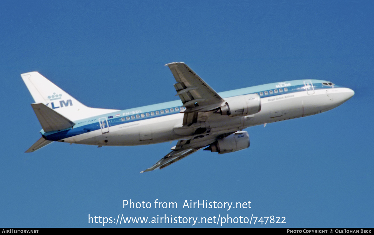 Aircraft Photo of PH-BDL | Boeing 737-306 | KLM - Royal Dutch Airlines | AirHistory.net #747822