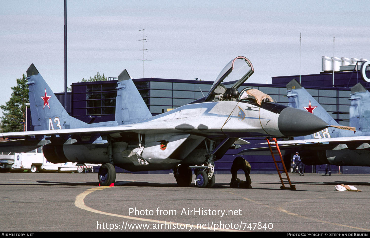 Aircraft Photo of 43 | Mikoyan-Gurevich MiG-29 | Russia - Air Force | AirHistory.net #747840