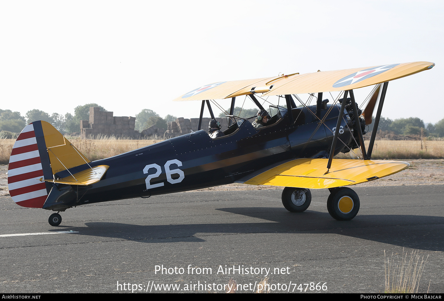 Aircraft Photo of G-BAVO | Boeing PT-17 Kaydet (A75N1) | USA - Army | AirHistory.net #747866