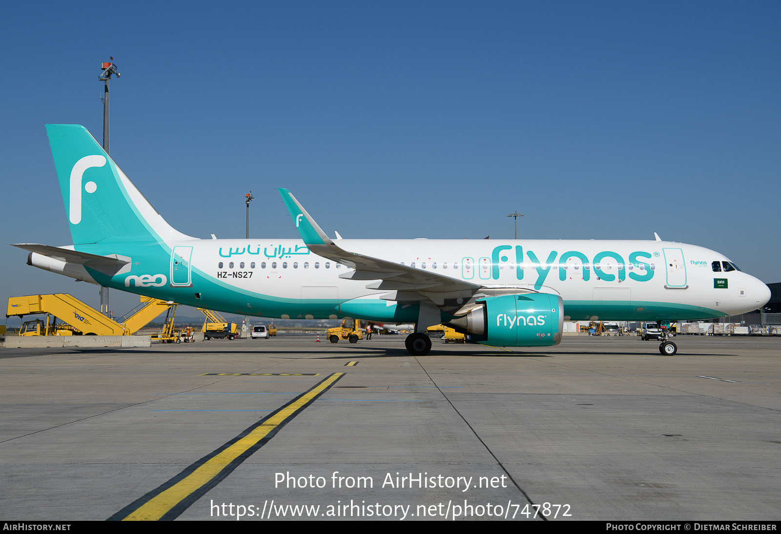 Aircraft Photo of HZ-NS27 | Airbus A320-251N | Flynas | AirHistory.net #747872