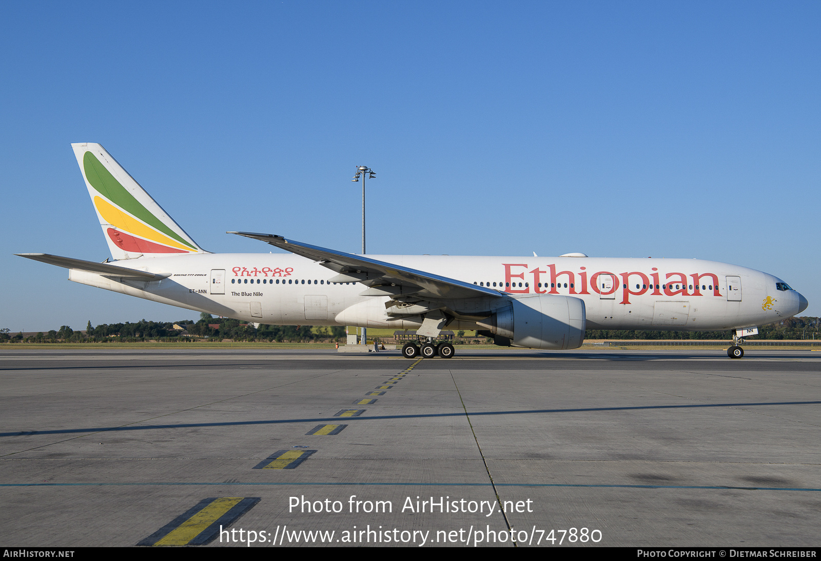 Aircraft Photo of ET-ANN | Boeing 777-260/LR | Ethiopian Airlines | AirHistory.net #747880