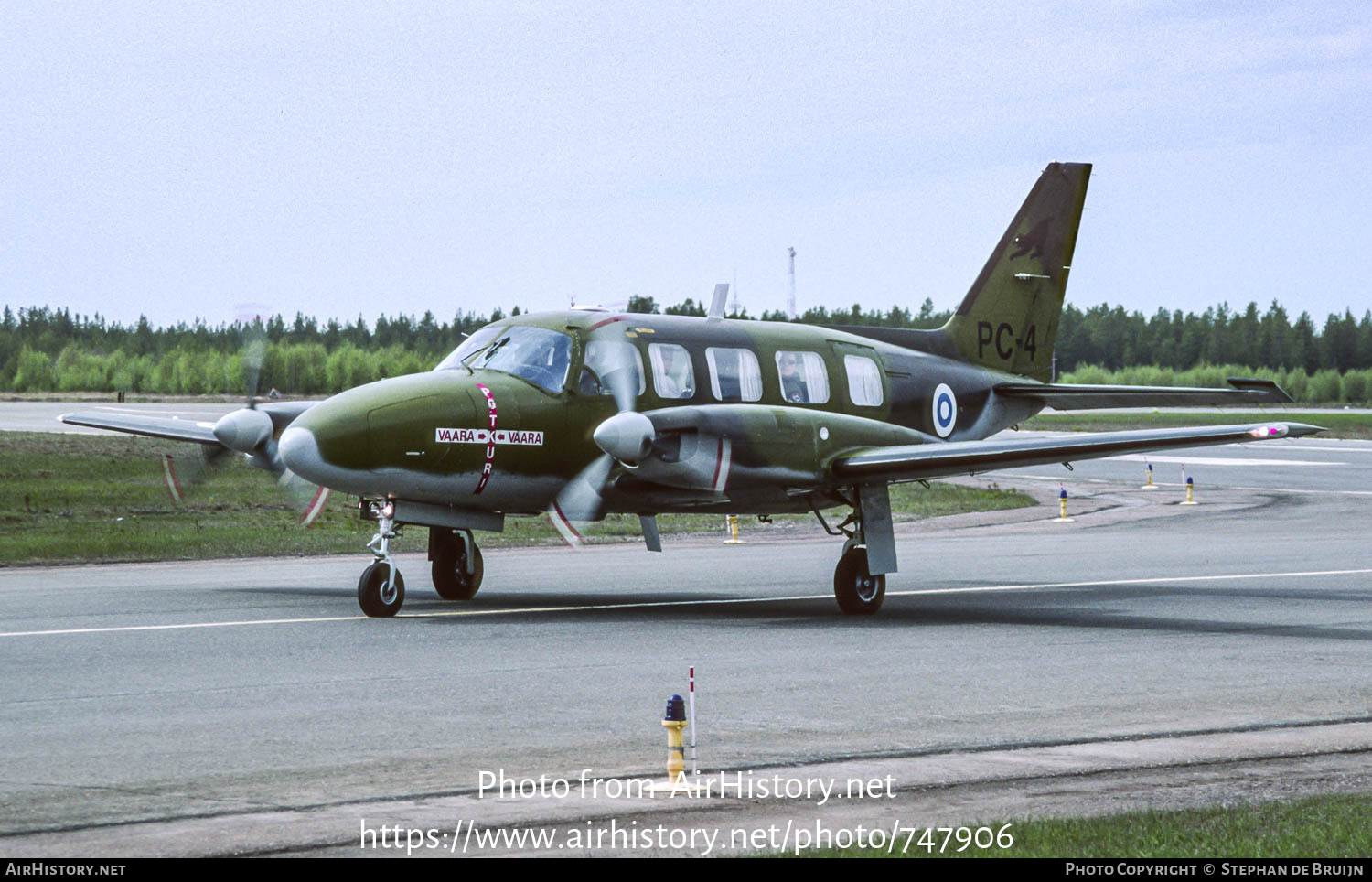 Aircraft Photo of PC-4 | Piper PA-31-350 Chieftain | Finland - Air Force | AirHistory.net #747906