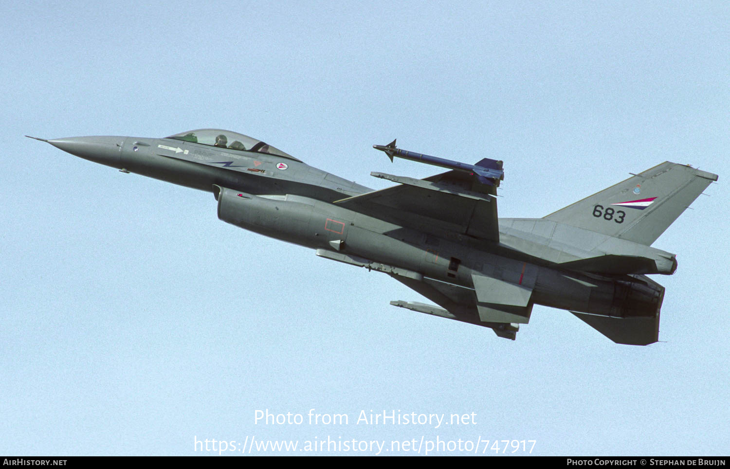 Aircraft Photo of 683 | General Dynamics F-16AM Fighting Falcon | Norway - Air Force | AirHistory.net #747917