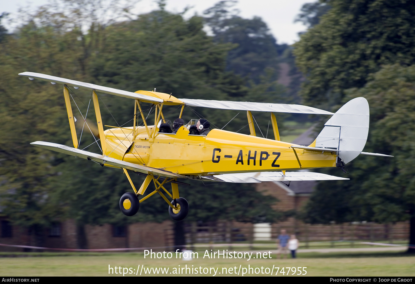 Aircraft Photo of G-AHPZ | De Havilland D.H. 82A Tiger Moth II | AirHistory.net #747955