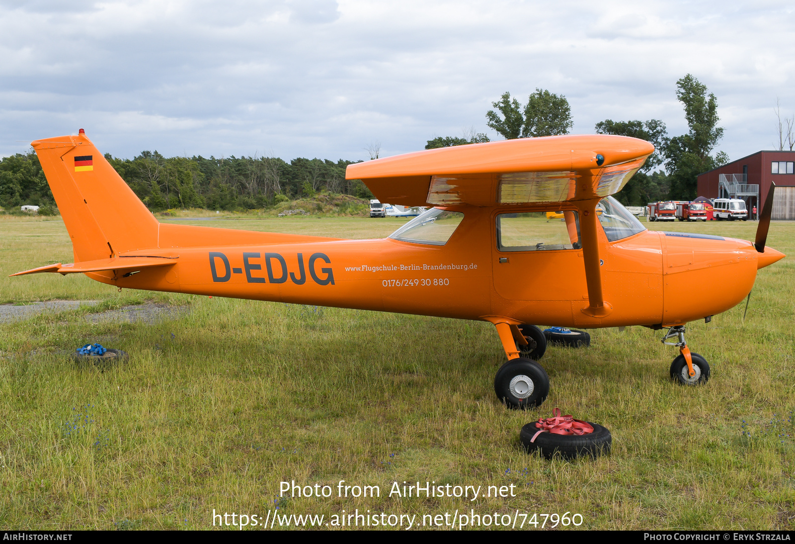 Aircraft Photo of D-EDJG | Reims F150L | Flugschule Berlin Brandenburg | AirHistory.net #747960