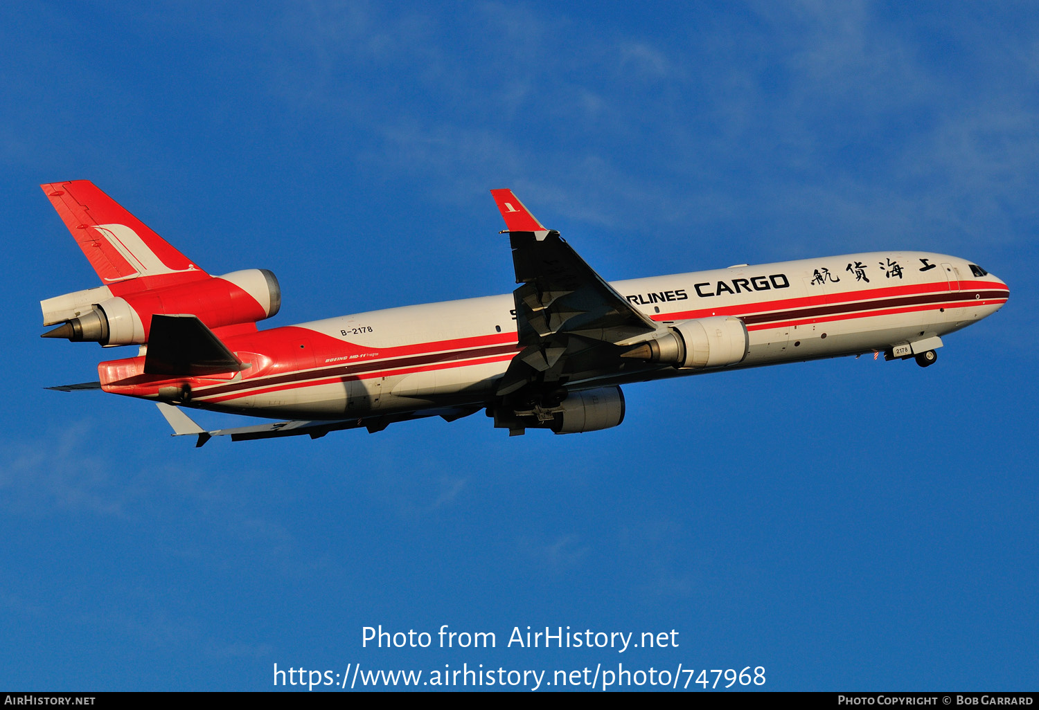 Aircraft Photo of B-2178 | McDonnell Douglas MD-11/F | Shanghai Airlines Cargo | AirHistory.net #747968