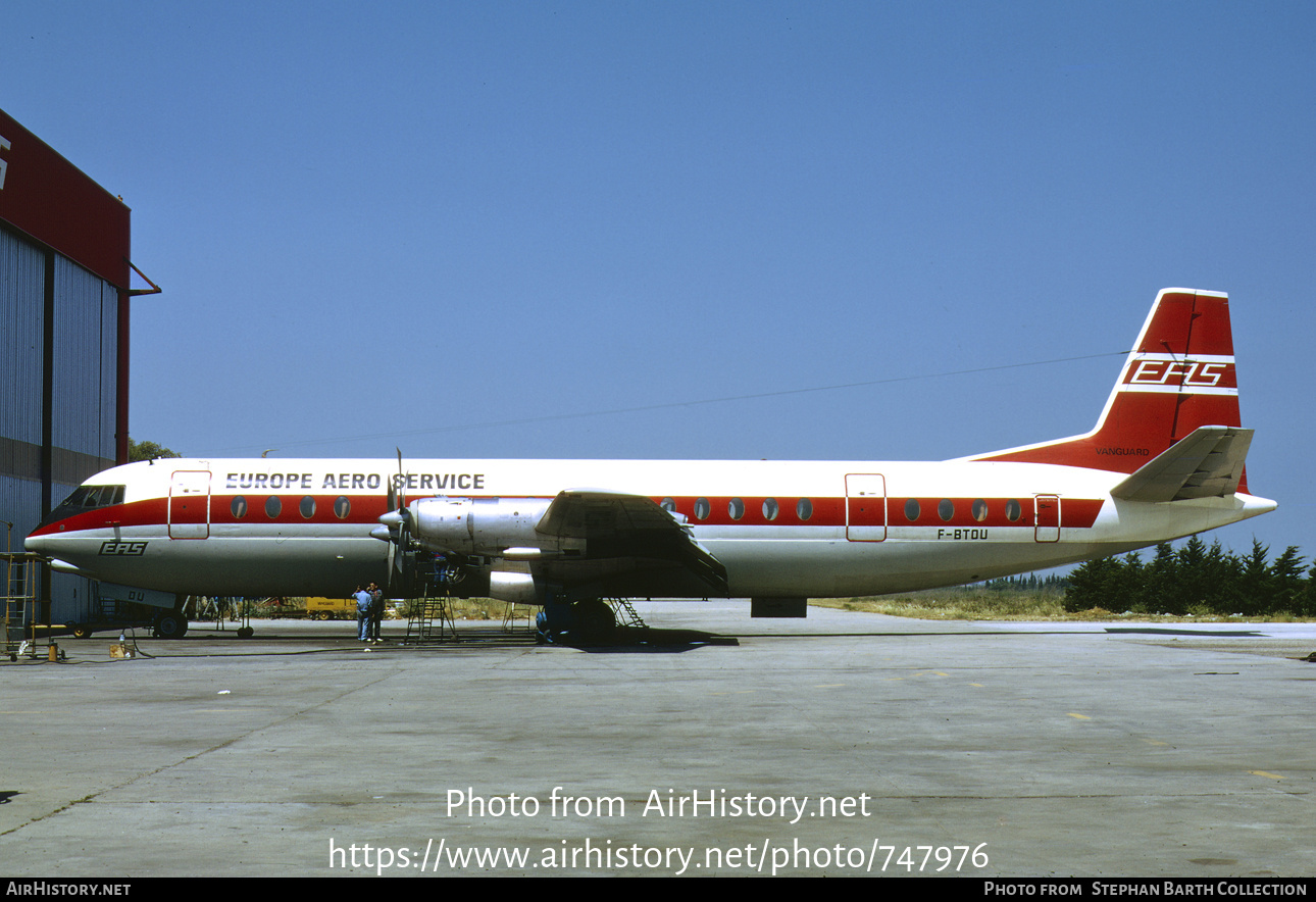 Aircraft Photo of F-BTOU | Vickers 952 Vanguard | EAS - Europe Aero Service | AirHistory.net #747976