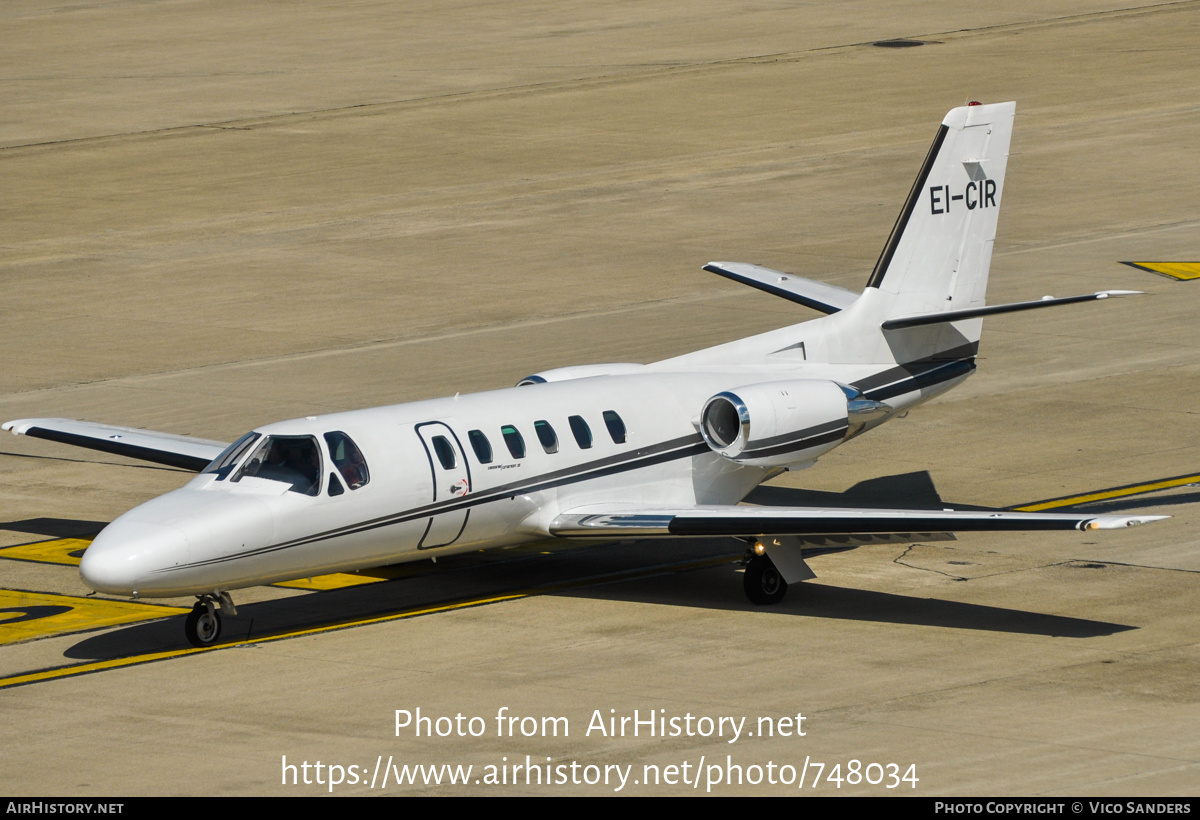 Aircraft Photo of EI-CIR | Cessna 551 Citation II/SP | AirHistory.net #748034