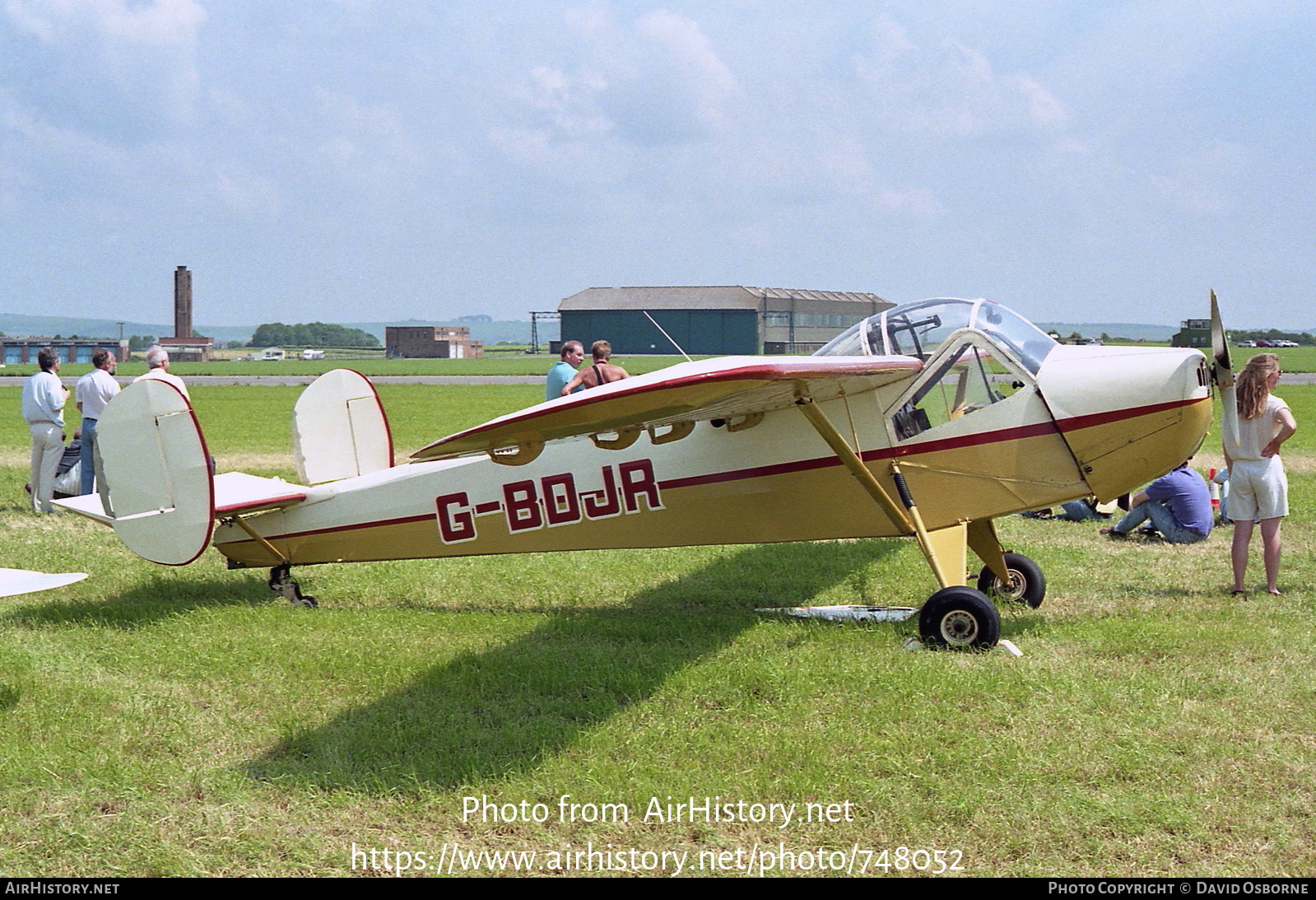 Aircraft Photo of G-BDJR | Nord NC.858S | AirHistory.net #748052