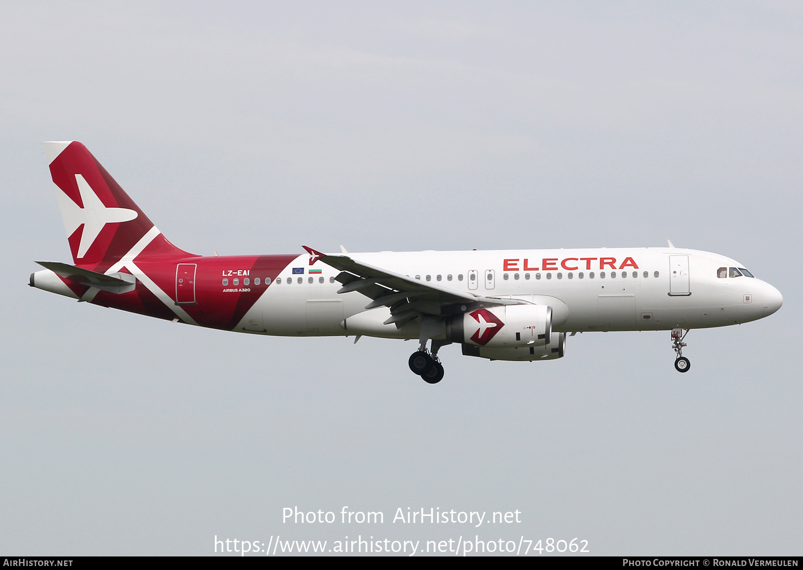 Aircraft Photo of LZ-EAI | Airbus A320-232 | Electra Airways | AirHistory.net #748062