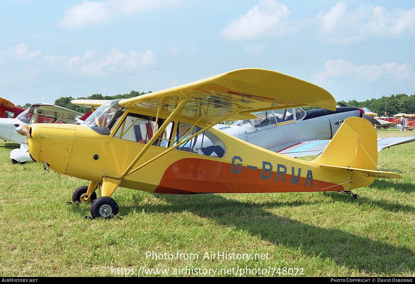 Aircraft Photo of G-BRWA | Aeronca 7AC Champion | AirHistory.net #748072