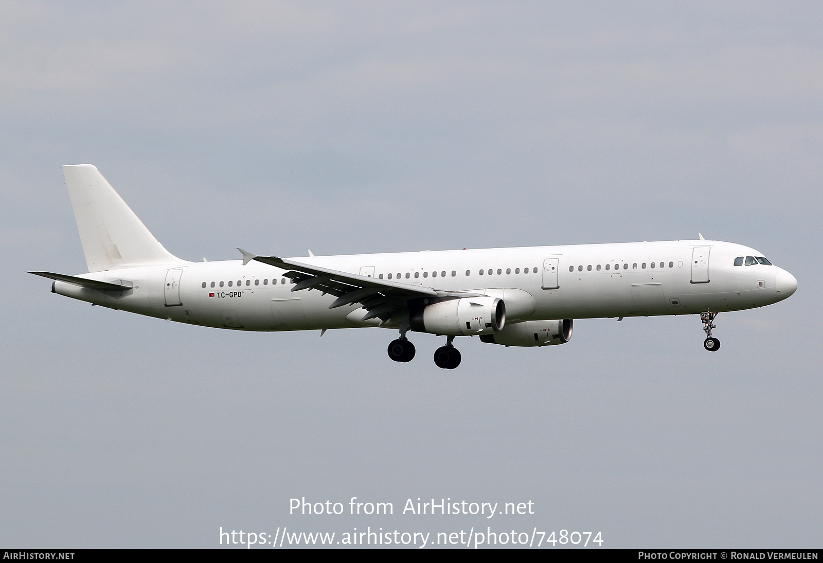 Aircraft Photo of TC-GPD | Airbus A321-231 | AirHistory.net #748074