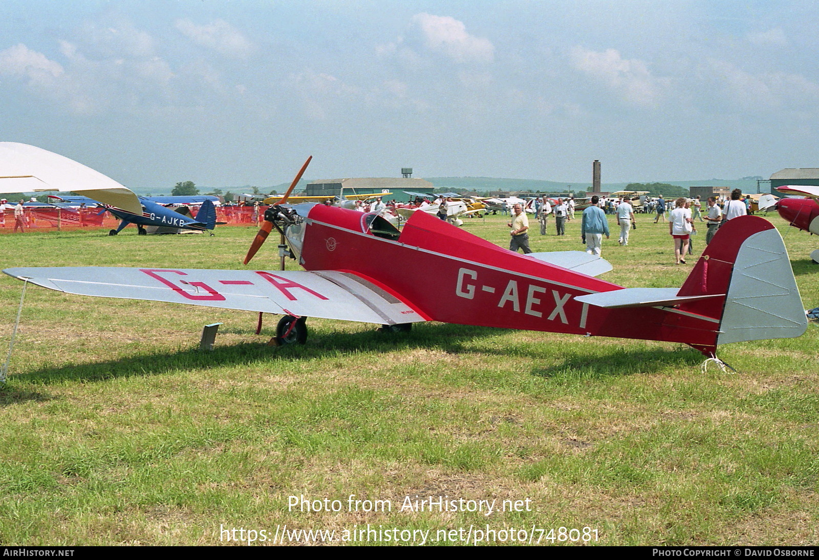 Aircraft Photo of G-AEXT | Dart Kitten II | AirHistory.net #748081