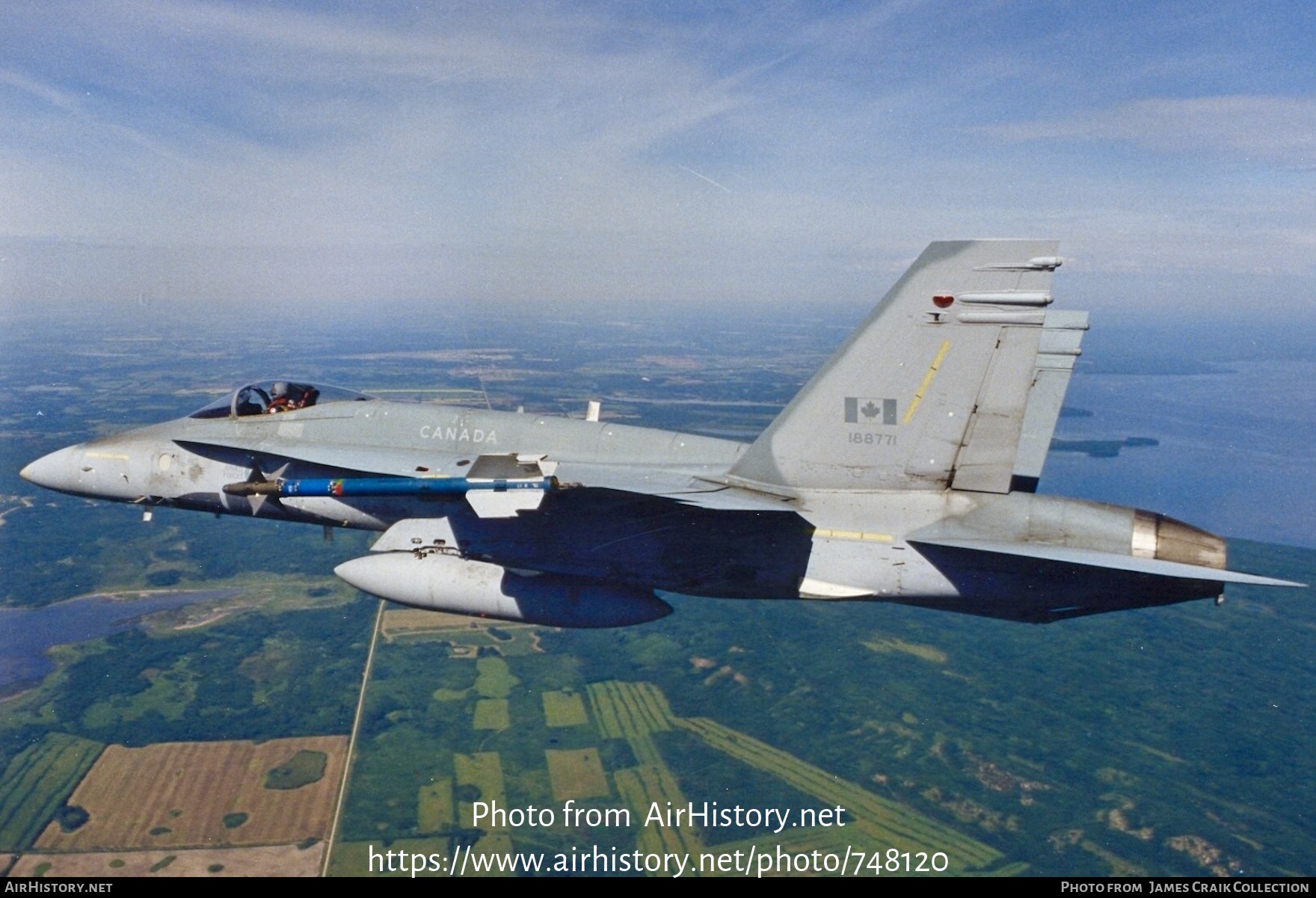 Aircraft Photo of 188771 | McDonnell Douglas CF-188 Hornet | Canada - Air Force | AirHistory.net #748120