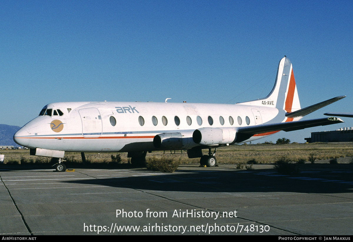 Aircraft Photo of 4X-AVE | Vickers 831 Viscount | Arkia Israeli Airlines | AirHistory.net #748130