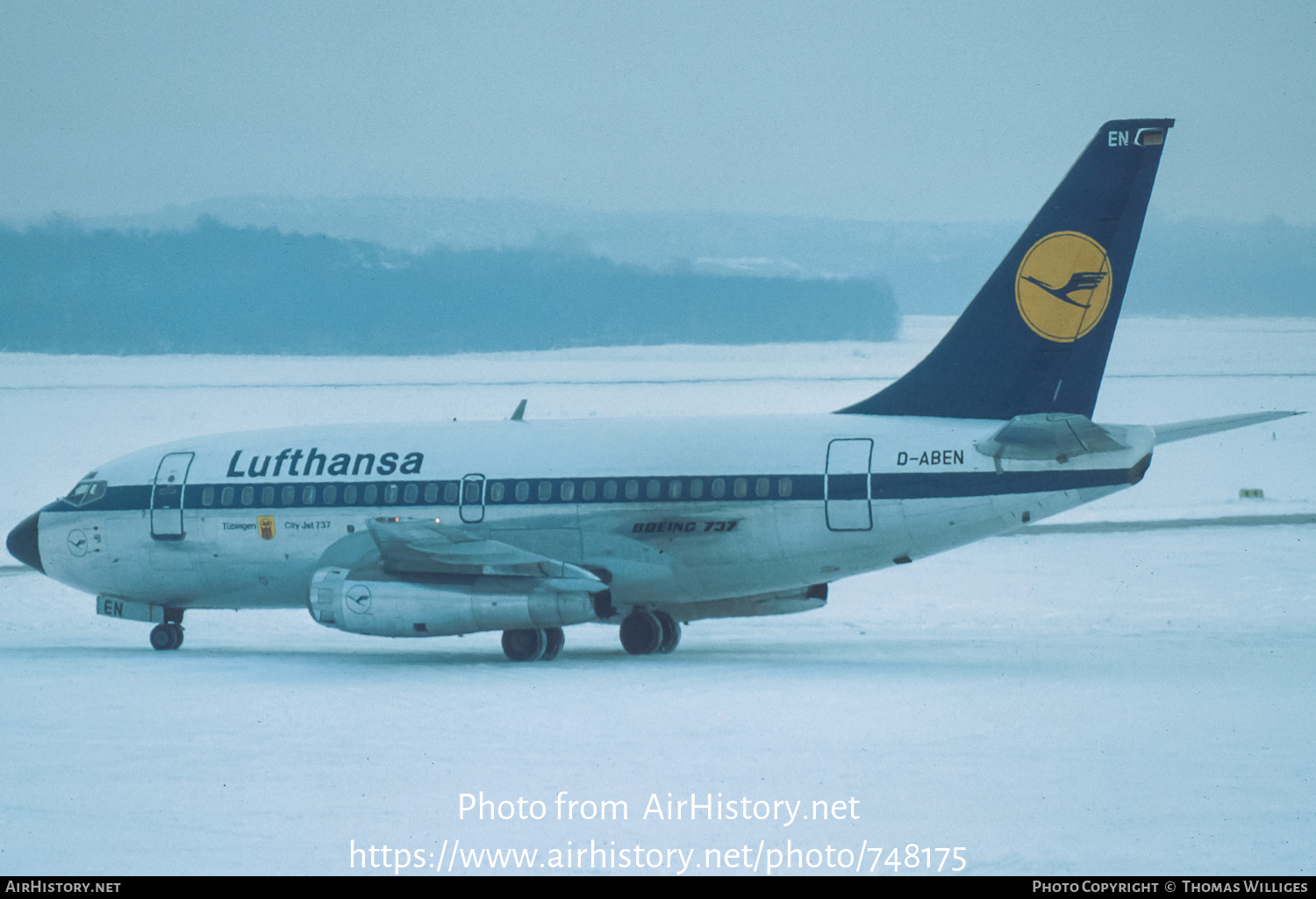 Aircraft Photo of D-ABEN | Boeing 737-130 | Lufthansa | AirHistory.net #748175