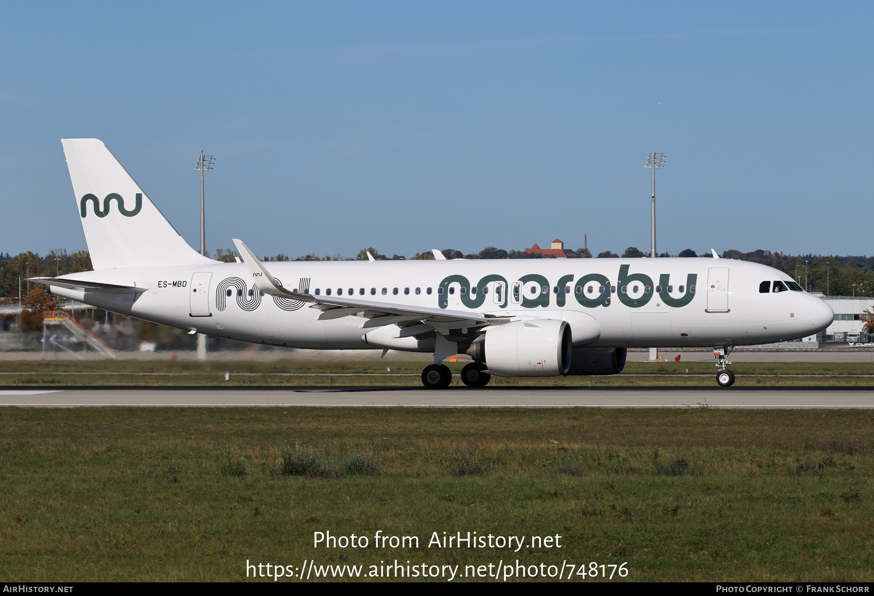 Aircraft Photo of ES-MBD | Airbus A320-271N | Marabu Airlines | AirHistory.net #748176