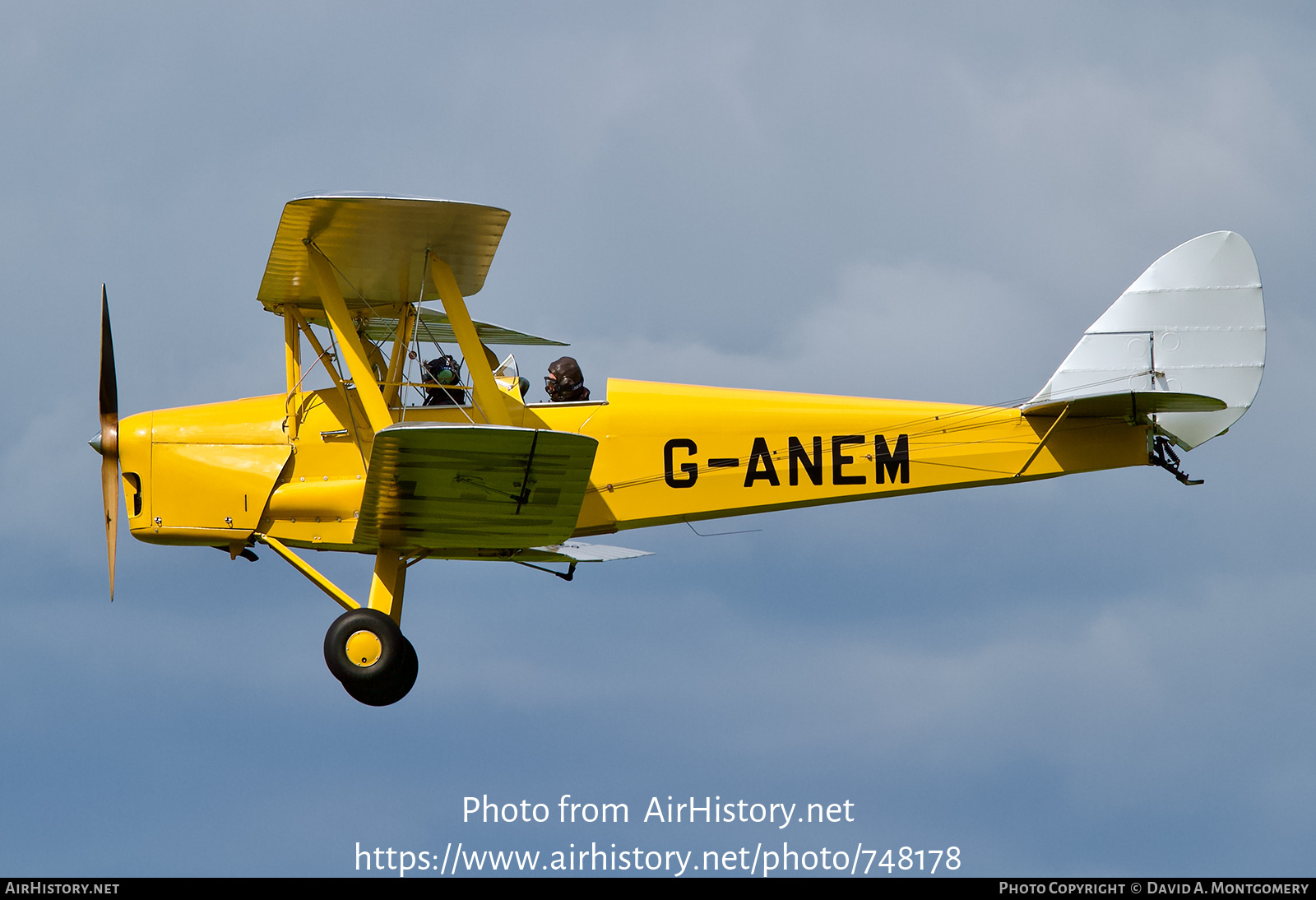 Aircraft Photo of G-ANEM | De Havilland D.H. 82A Tiger Moth II | AirHistory.net #748178