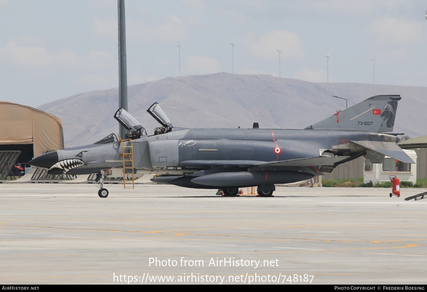 Aircraft Photo of 73-1027 | McDonnell Douglas F-4E Terminator 2020 | Turkey - Air Force | AirHistory.net #748187