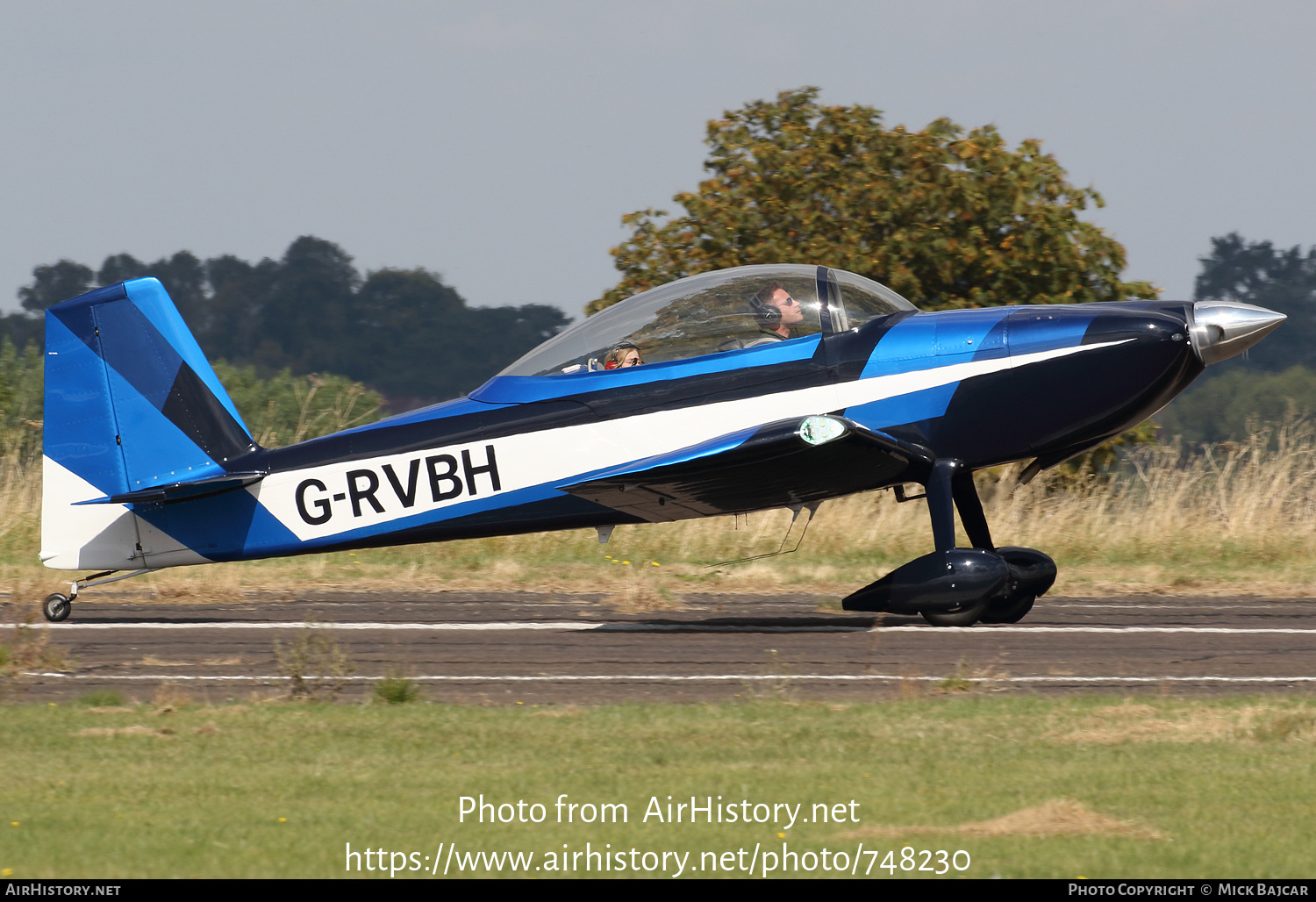 Aircraft Photo of G-RVBH | Van's RV-8 | AirHistory.net #748230