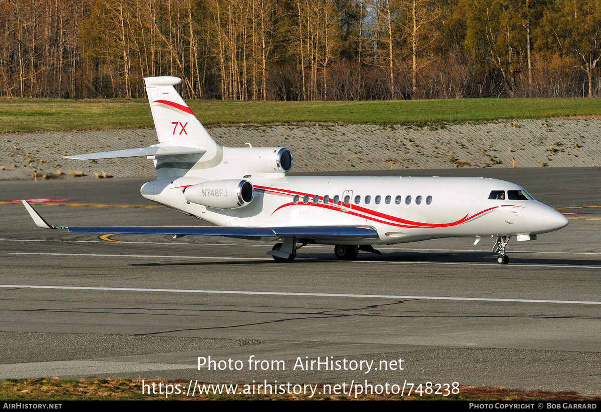 Aircraft Photo of N748FJ | Dassault Falcon 7X | AirHistory.net #748238