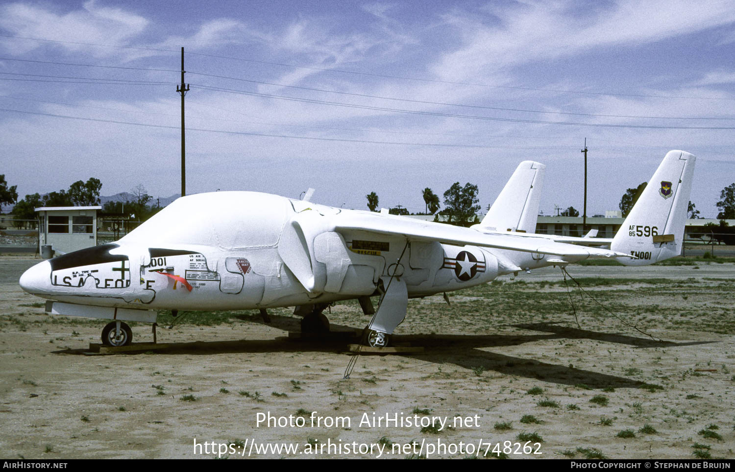 Aircraft Photo of 85-1596 / AF85-596 | Fairchild T-46A | USA - Air Force | AirHistory.net #748262