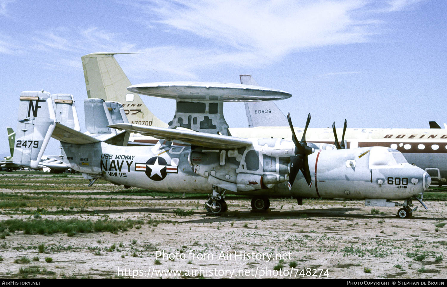 Aircraft Photo of 152479 / 2479 | Grumman E-2B Hawkeye | USA - Navy | AirHistory.net #748274