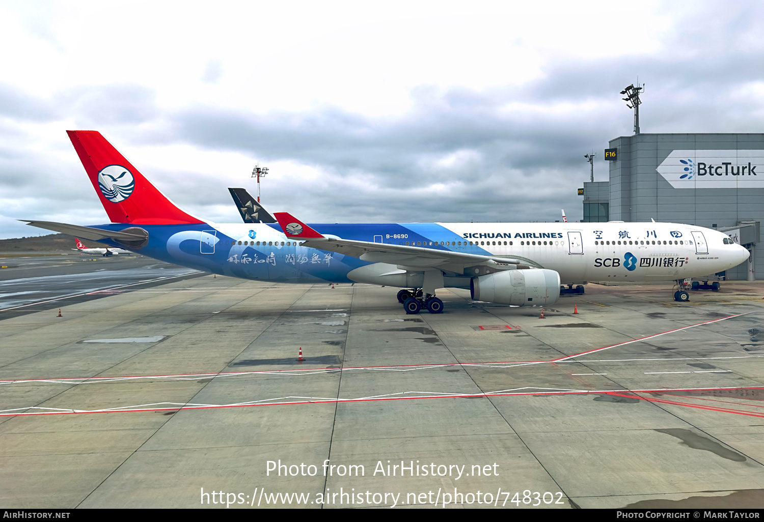 Aircraft Photo of B-8690 | Airbus A330-343 | Sichuan Airlines | AirHistory.net #748302