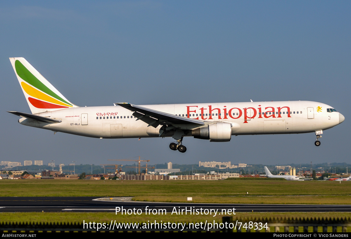 Aircraft Photo of ET-ALJ | Boeing 767-360/ER | Ethiopian Airlines | AirHistory.net #748334