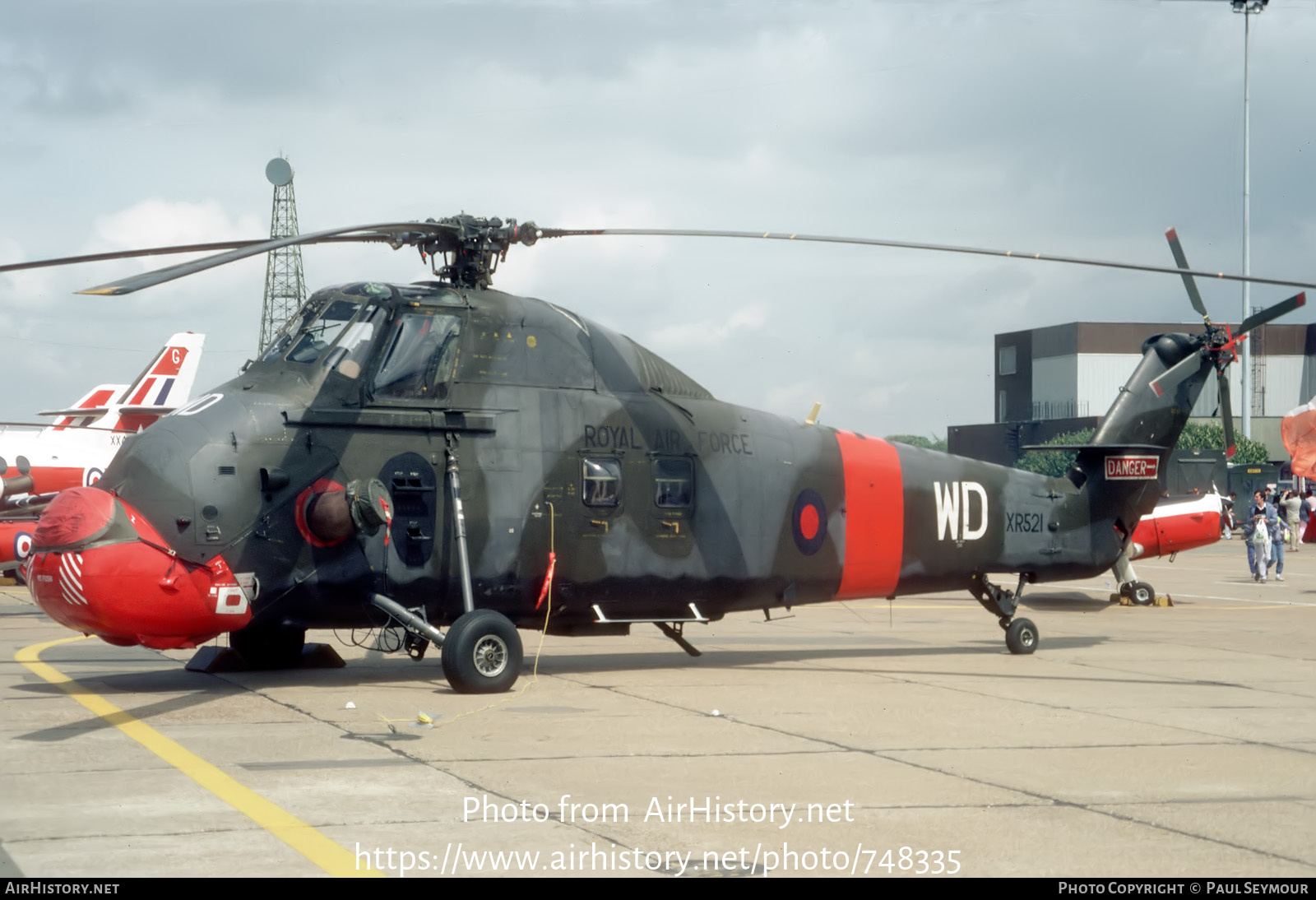 Aircraft Photo of XR521 | Westland WS-58 Wessex HC.2 | UK - Air Force | AirHistory.net #748335