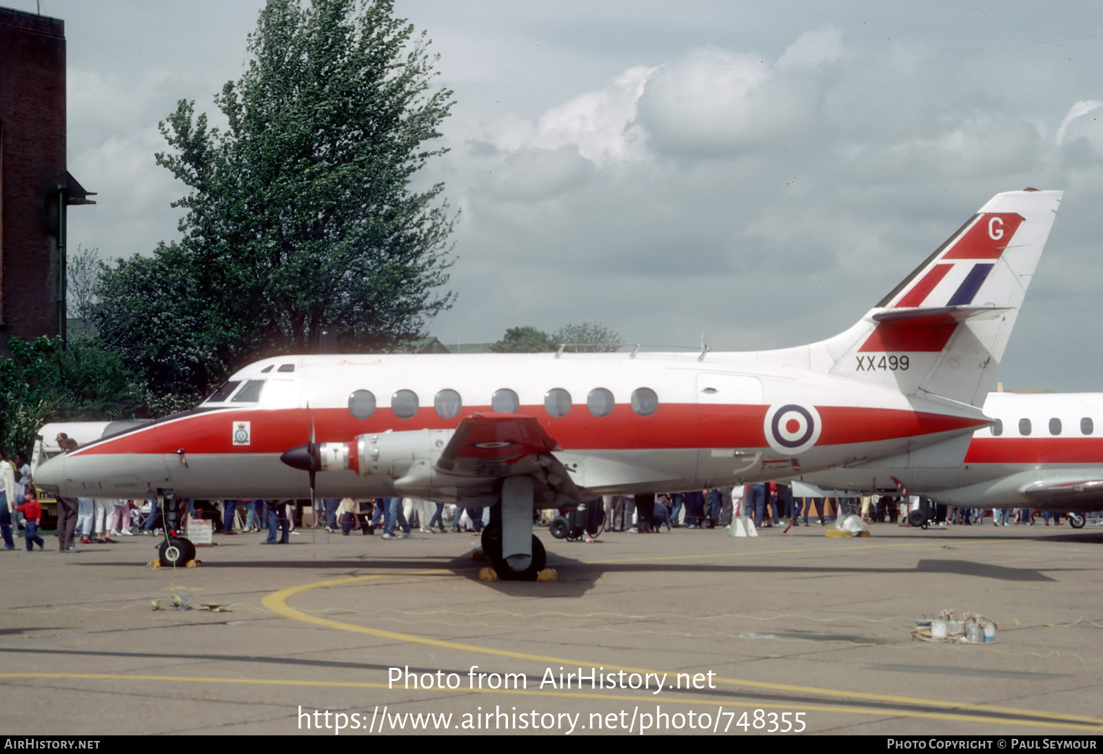 Aircraft Photo of XX499 | Scottish Aviation HP-137 Jetstream T1 | UK - Air Force | AirHistory.net #748355