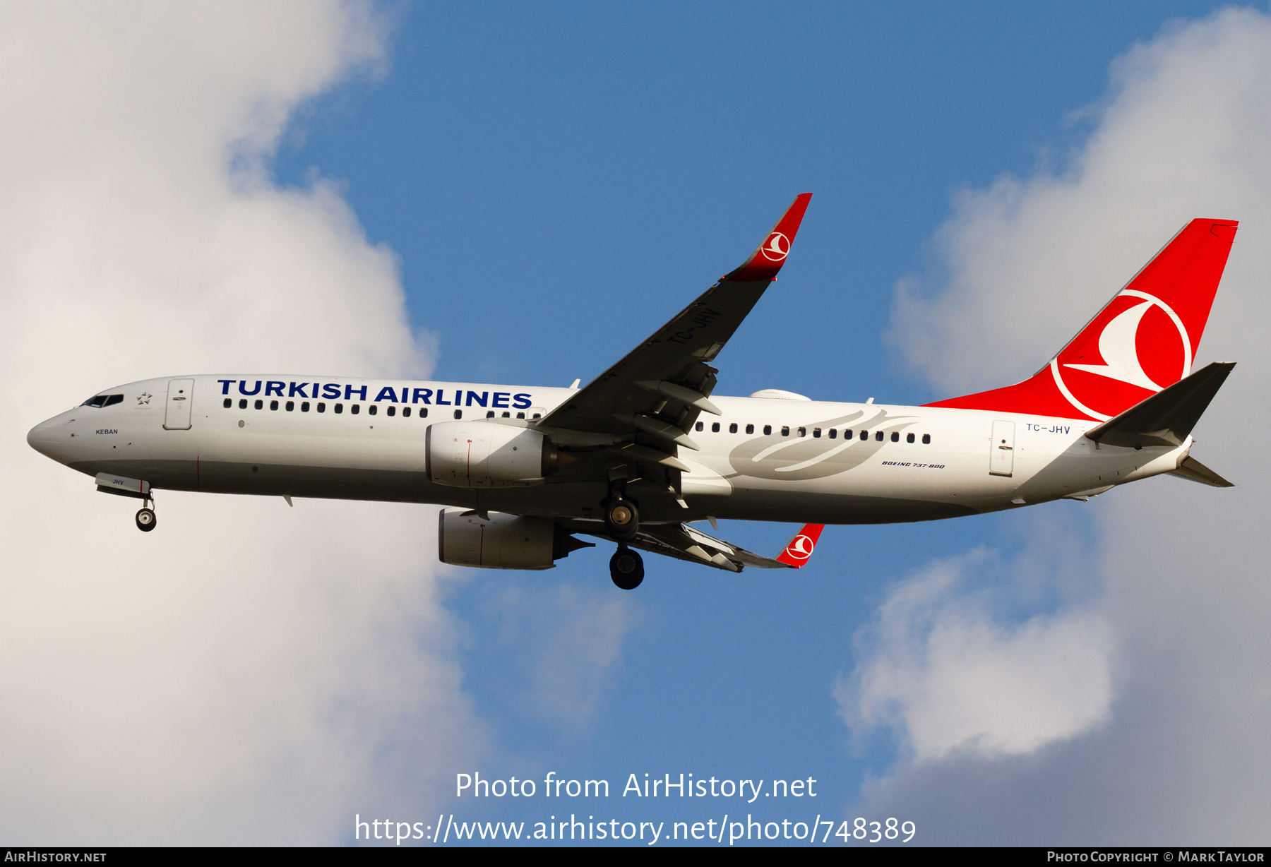 Aircraft Photo of TC-JHV | Boeing 737-8F2 | Turkish Airlines | AirHistory.net #748389