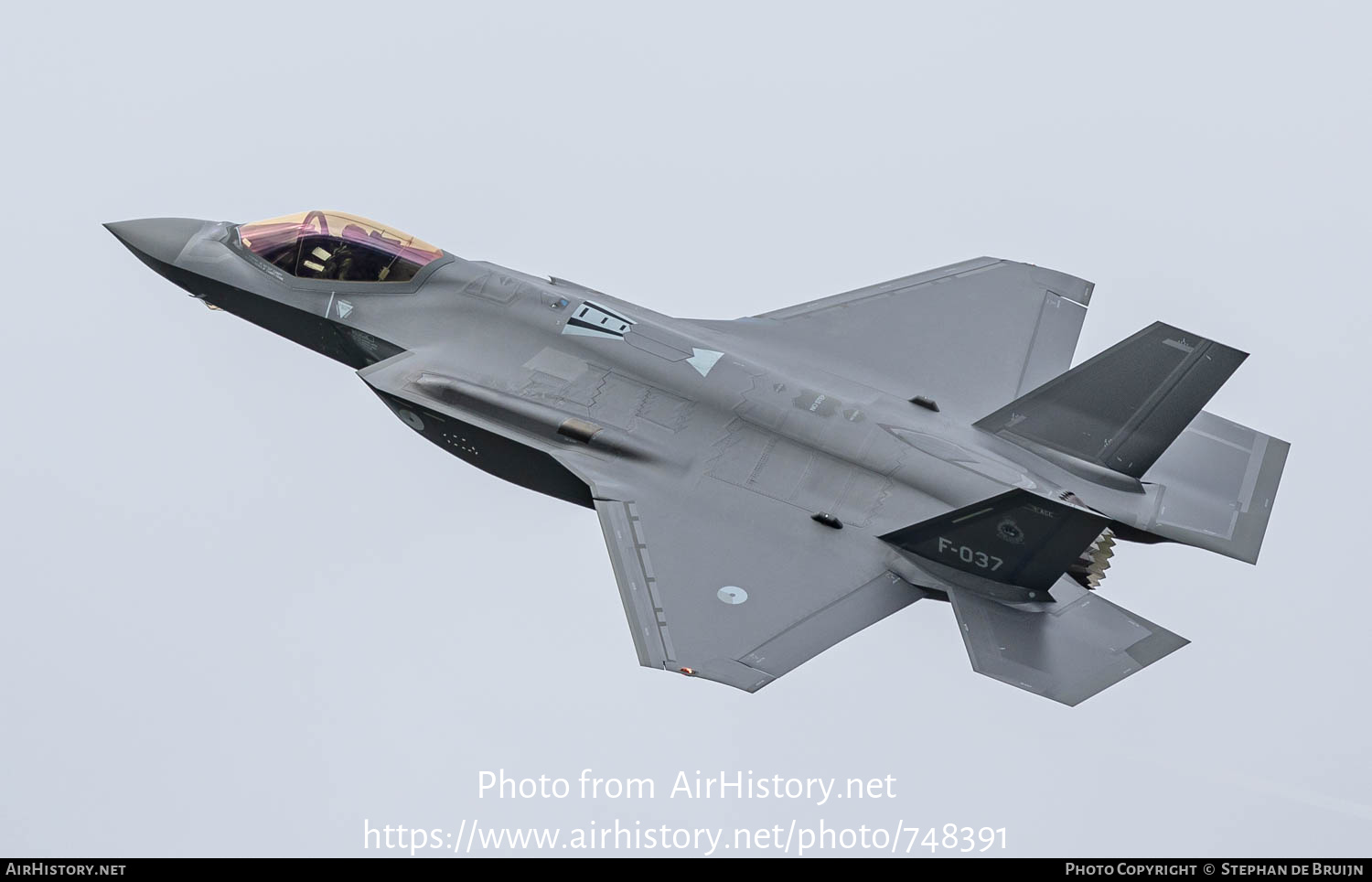 Aircraft Photo of F-037 | Lockheed Martin F-35A Lightning II | Netherlands - Air Force | AirHistory.net #748391