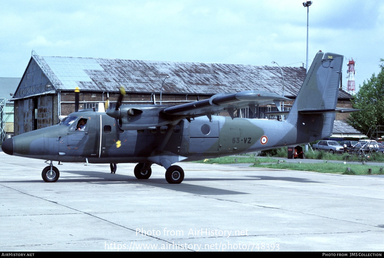 Aircraft Photo of 743 | De Havilland Canada DHC-6-300 Twin Otter | France - Air Force | AirHistory.net #748393