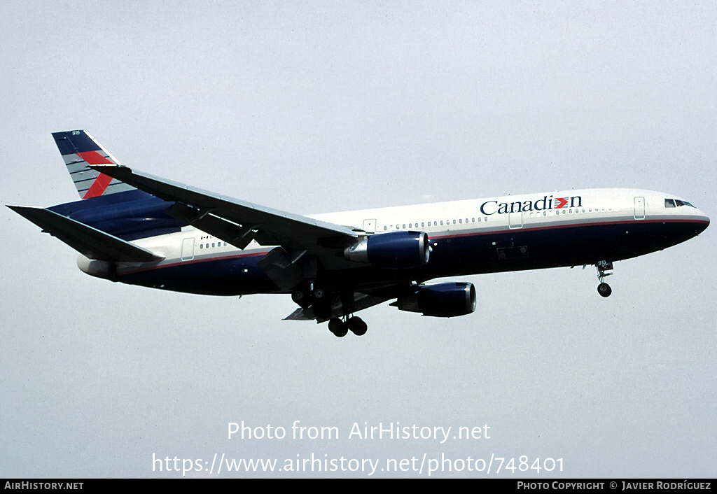 Aircraft Photo of C-GBQQ | McDonnell Douglas DC-10-30 | Canadian Airlines | AirHistory.net #748401