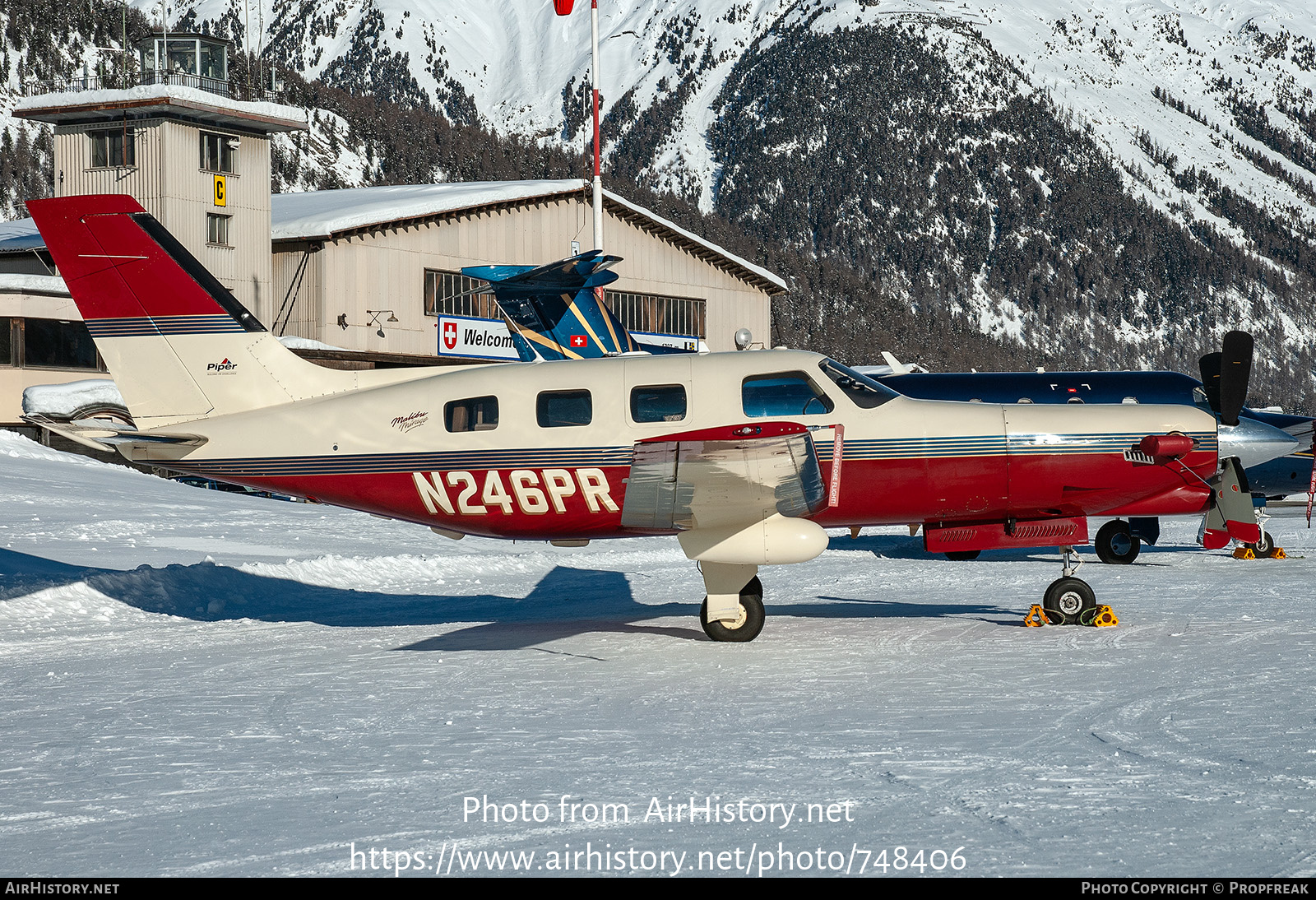 Aircraft Photo of N246PR | Piper PA-46-350P Malibu Mirage/Jetprop DLX | AirHistory.net #748406