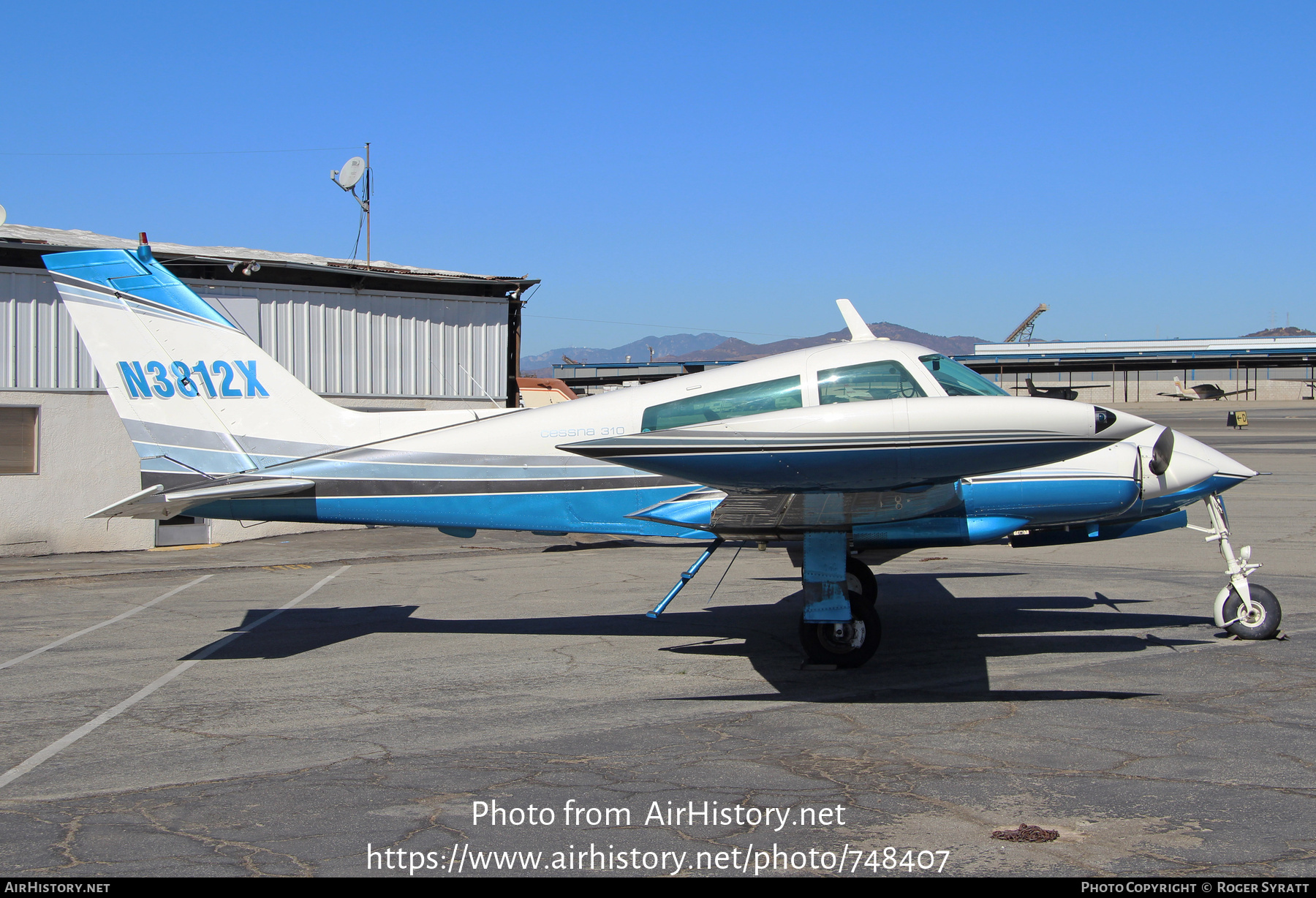 Aircraft Photo of N3812X | Cessna 310K | AirHistory.net #748407