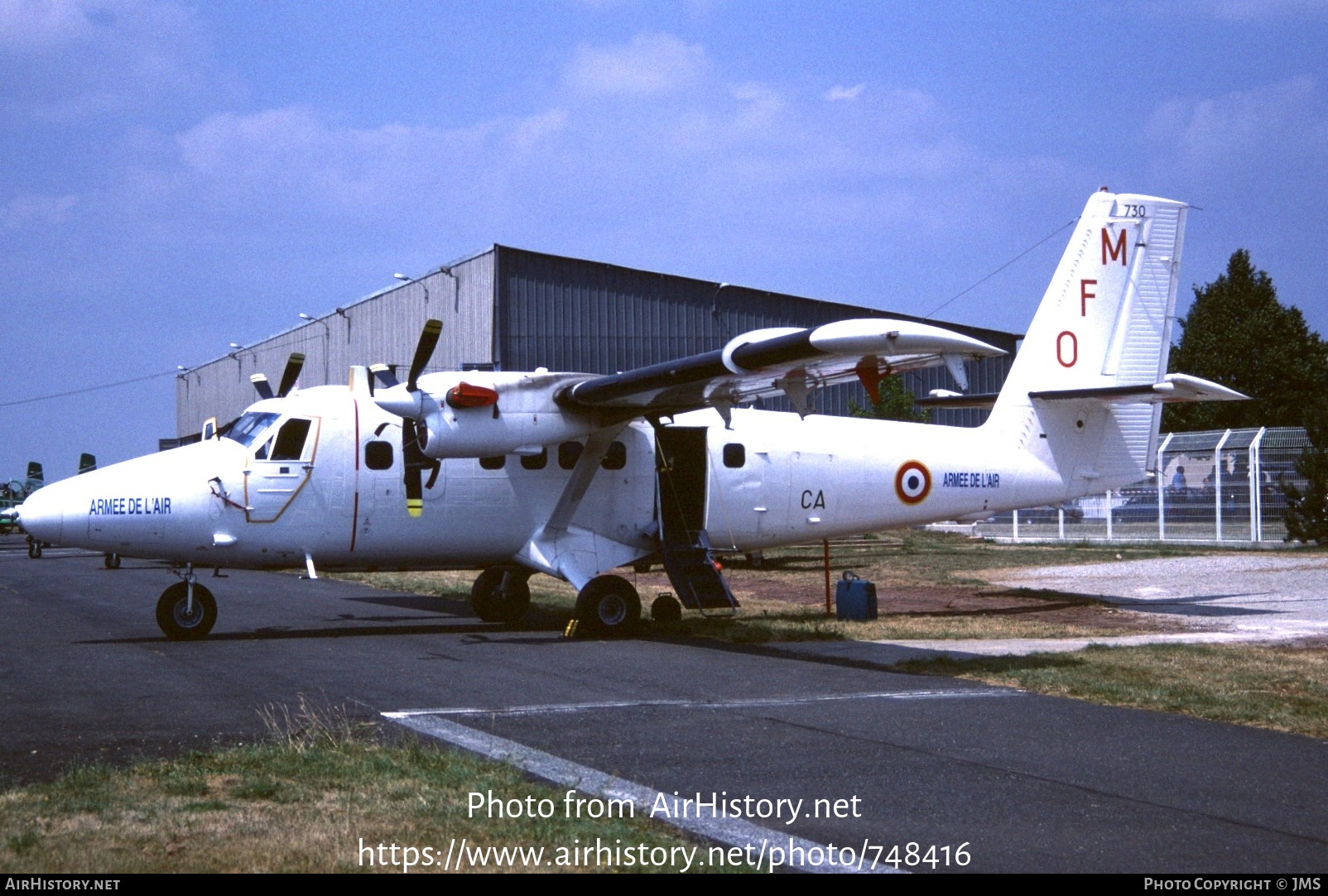 Aircraft Photo of 730 | De Havilland Canada DHC-6-300 Twin Otter | France - Air Force | AirHistory.net #748416