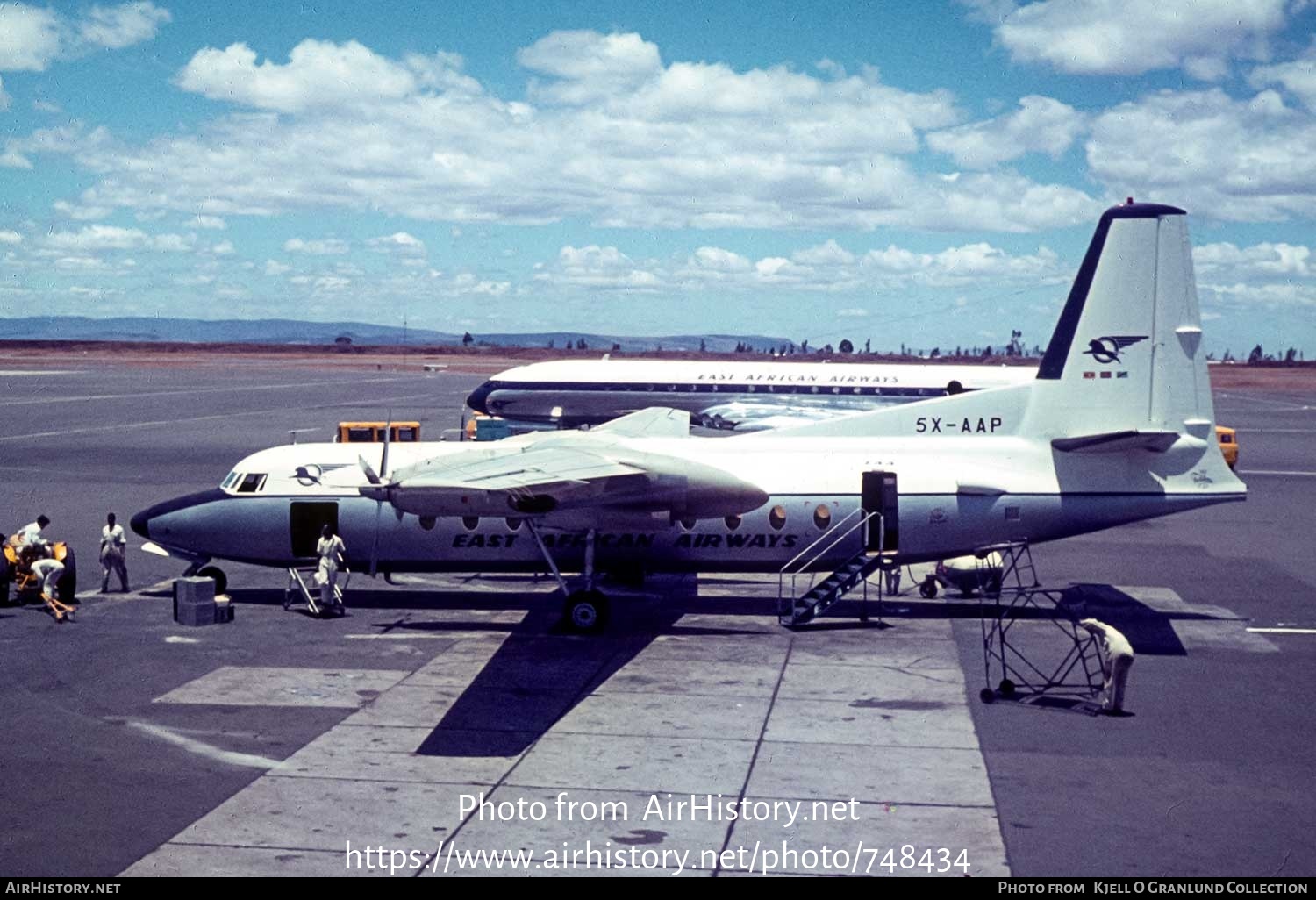 Aircraft Photo of 5X-AAP | Fokker F27-200 Friendship | East African Airways | AirHistory.net #748434