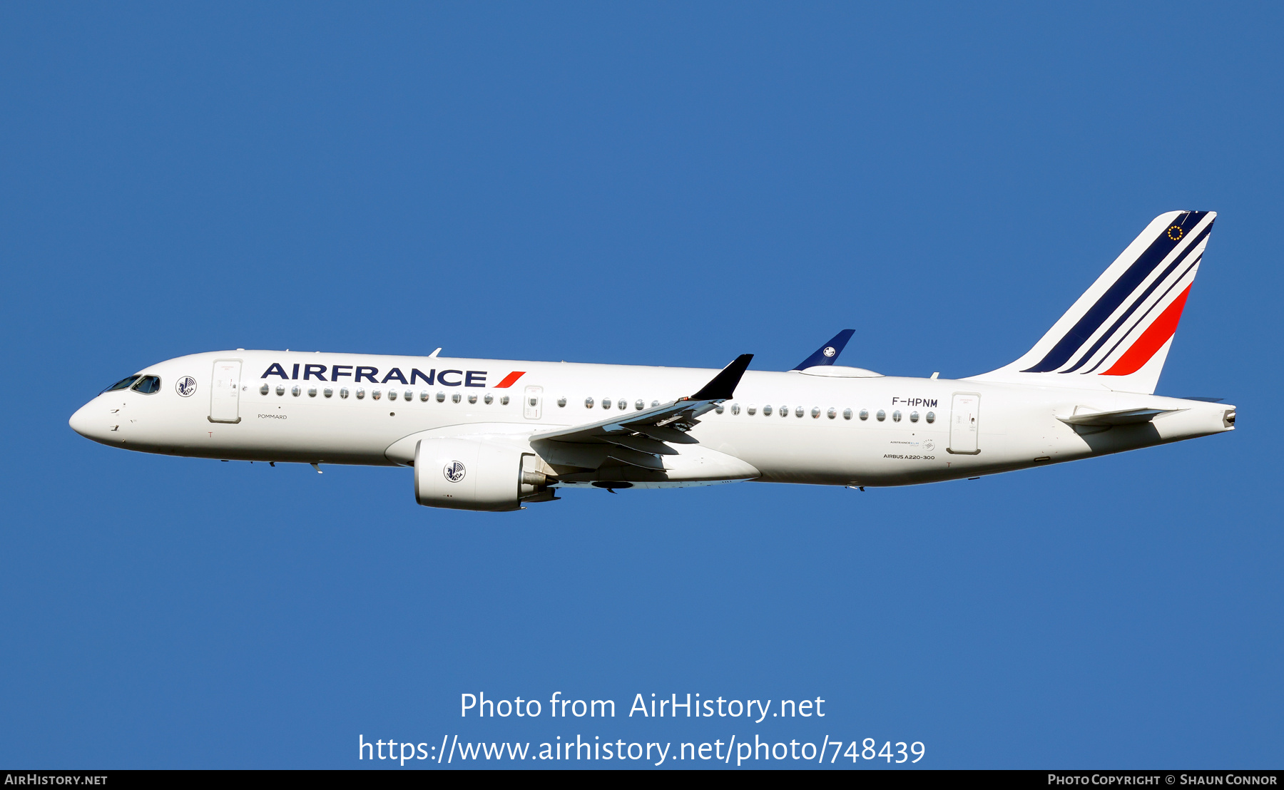 Aircraft Photo of F-HPNM | Airbus A220-300 (BD-500-1A11) | Air France | AirHistory.net #748439