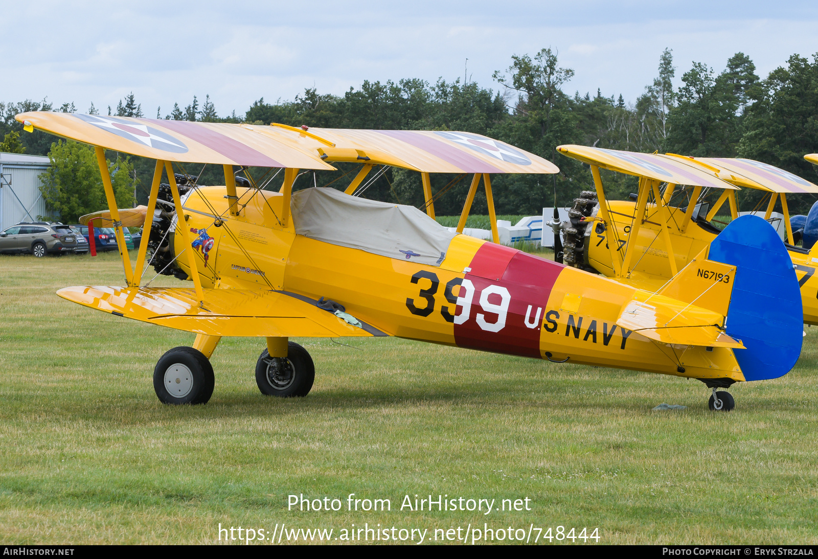 Aircraft Photo of N67193 | Boeing N2S-5 Kaydet (E75) | USA - Navy | AirHistory.net #748444