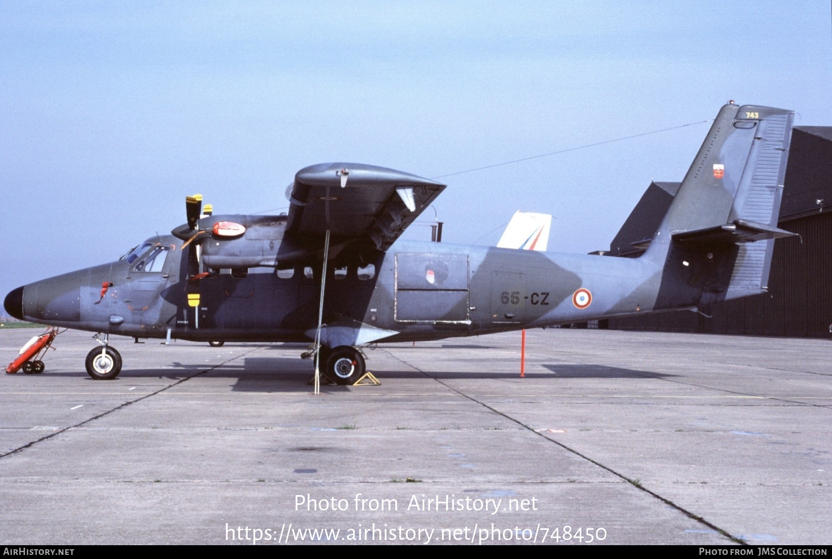 Aircraft Photo of 743 | De Havilland Canada DHC-6-300 Twin Otter | France - Air Force | AirHistory.net #748450