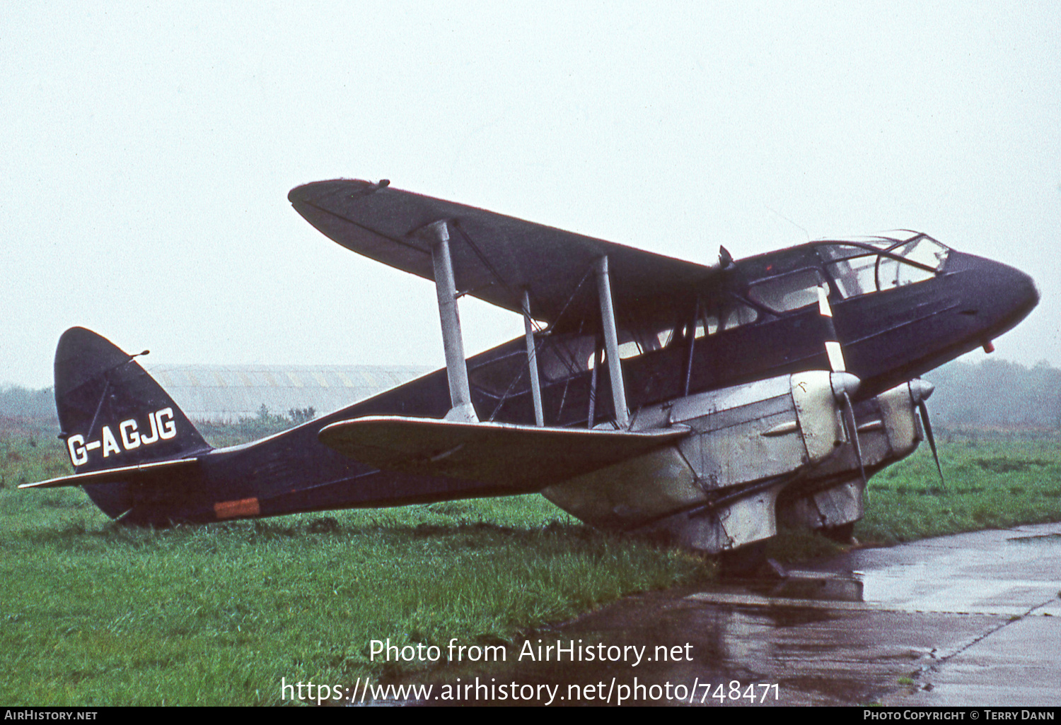 Aircraft Photo of G-AGJG | De Havilland D.H. 89A Dragon Rapide | AirHistory.net #748471