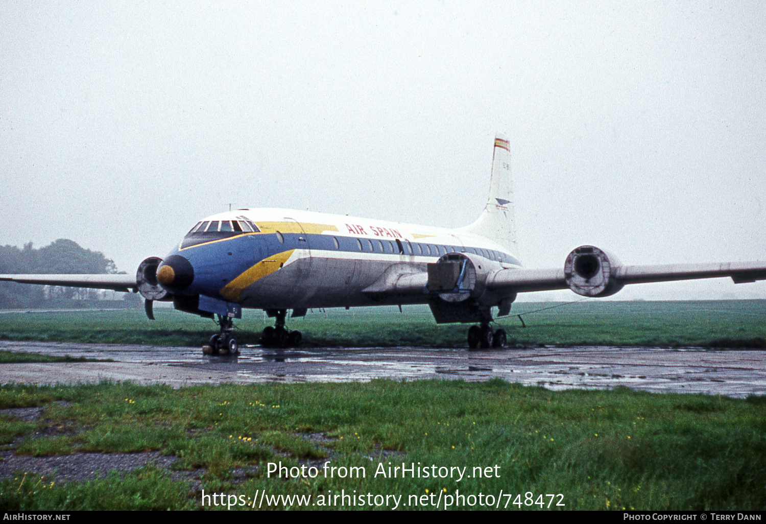 Aircraft Photo of EC-BFJ | Bristol 175 Britannia 312 | Air Spain | AirHistory.net #748472