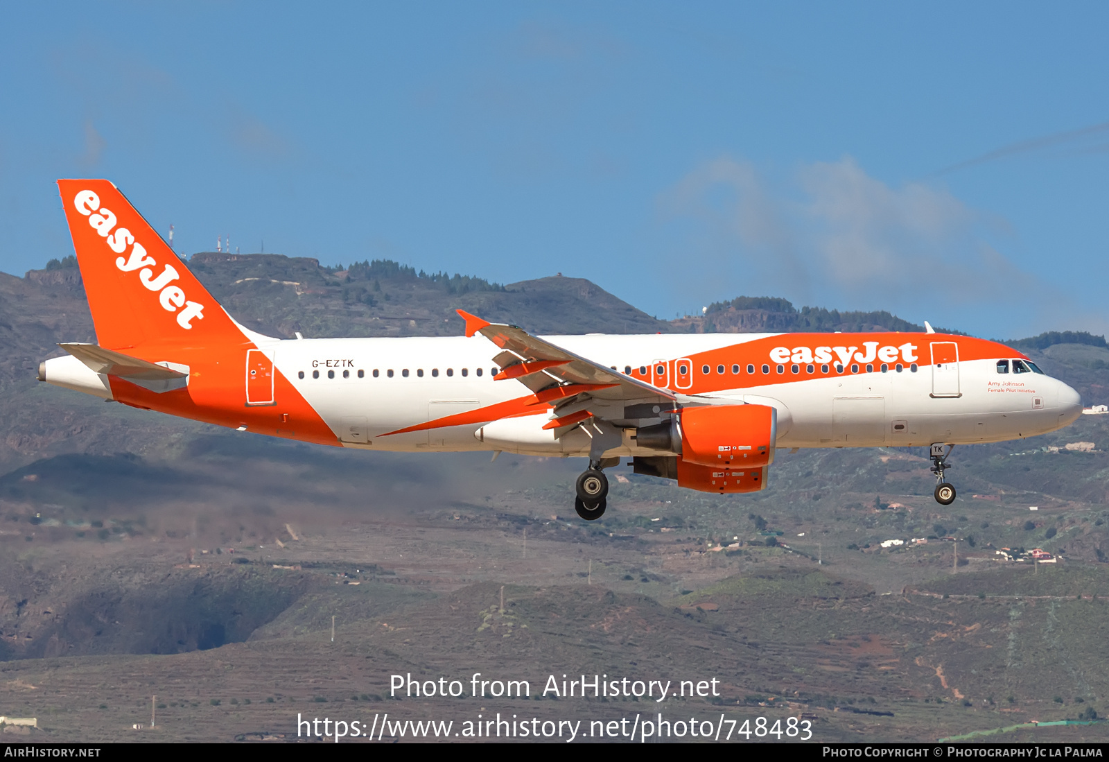 Aircraft Photo of G-EZTK | Airbus A320-214 | EasyJet | AirHistory.net #748483