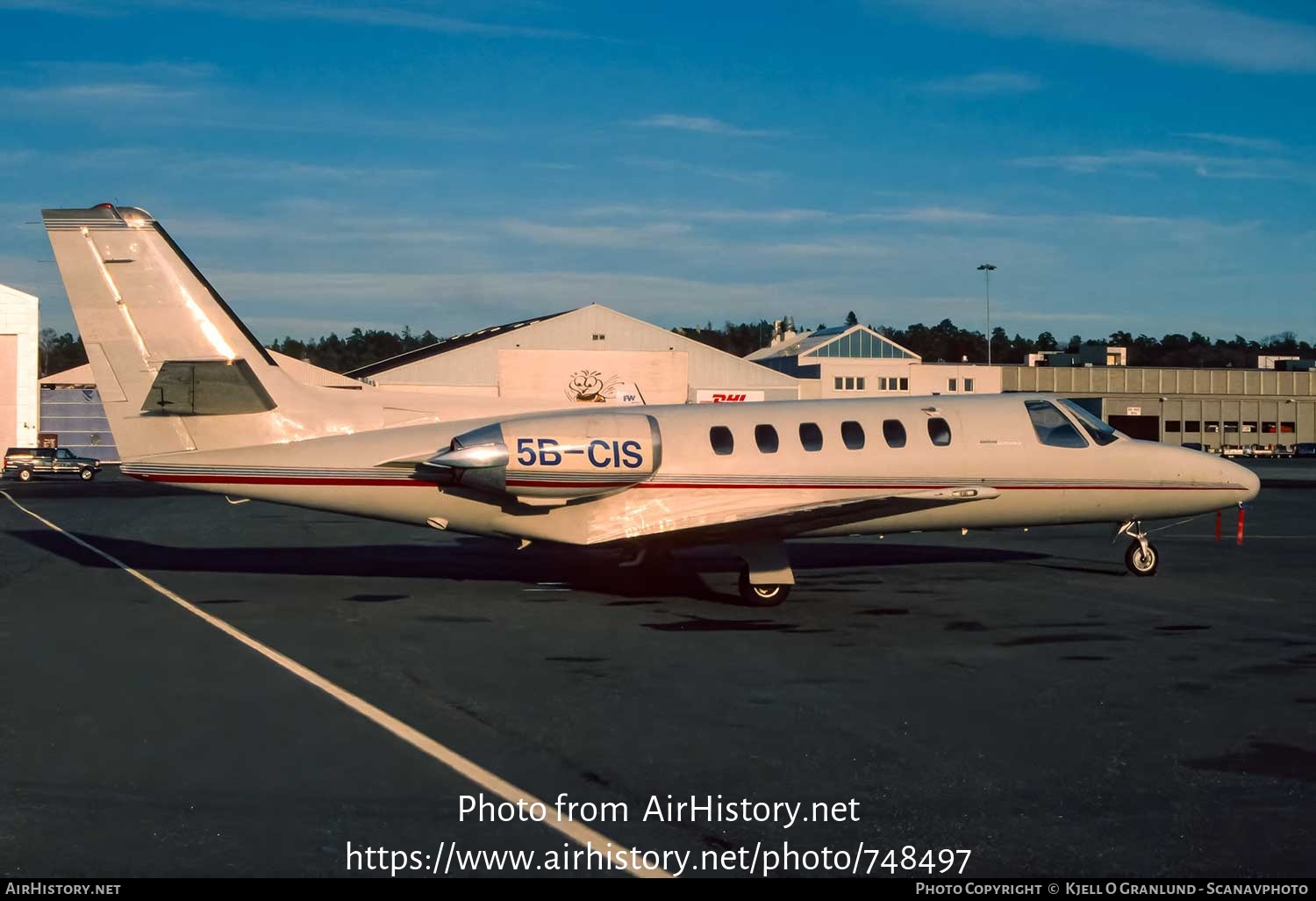 Aircraft Photo of 5B-CIS | Cessna 551 Citation II/SP | AirHistory.net #748497