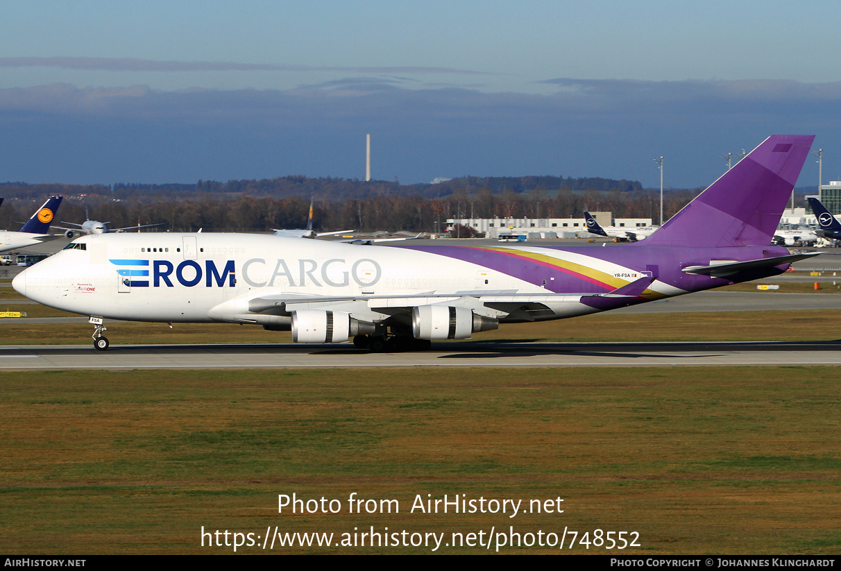 Aircraft Photo of YR-FSA | Boeing 747-4D7(BCF) | ROM Cargo Airlines | AirHistory.net #748552